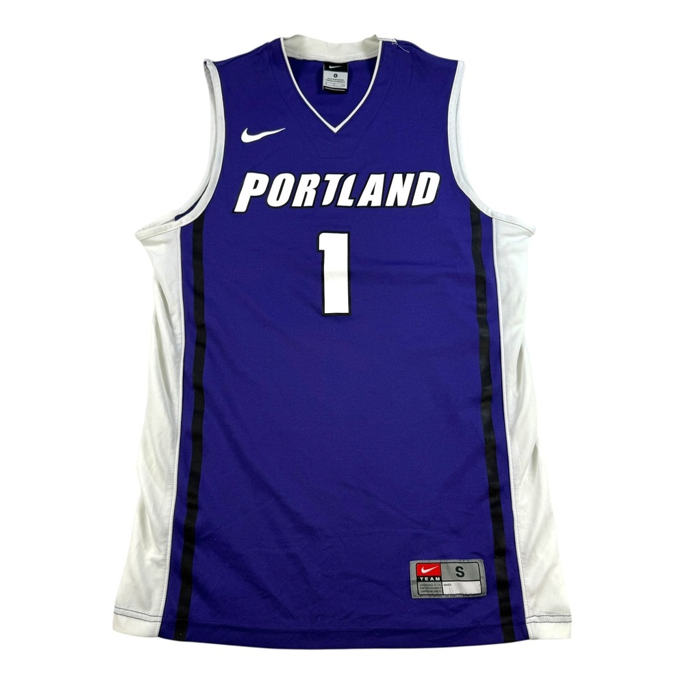 Portland Pilots Basketball Jersey Mens Small NCAA Nike Top Purple